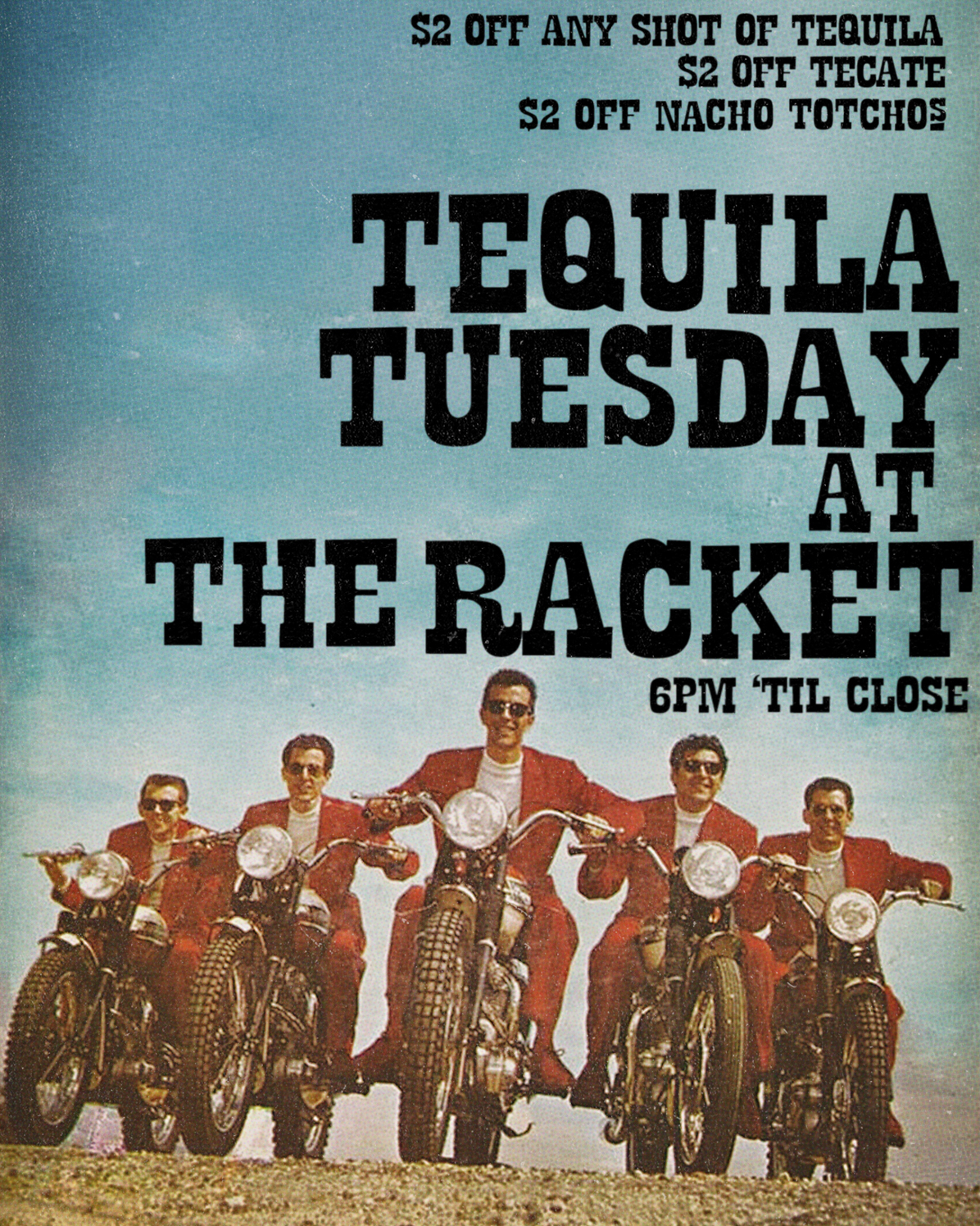 Tequila Tuesday at the Racket